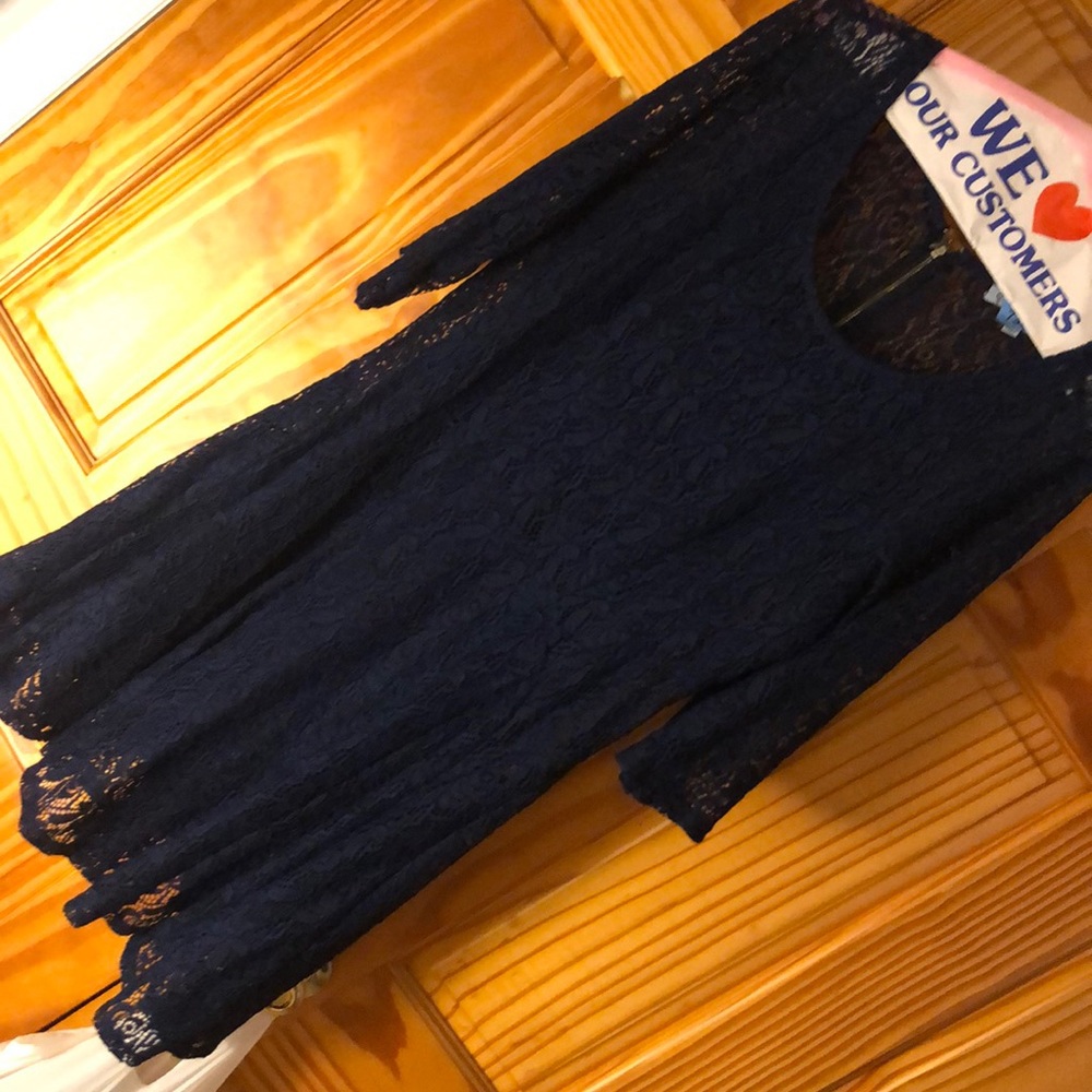 Blue lacey dress✨